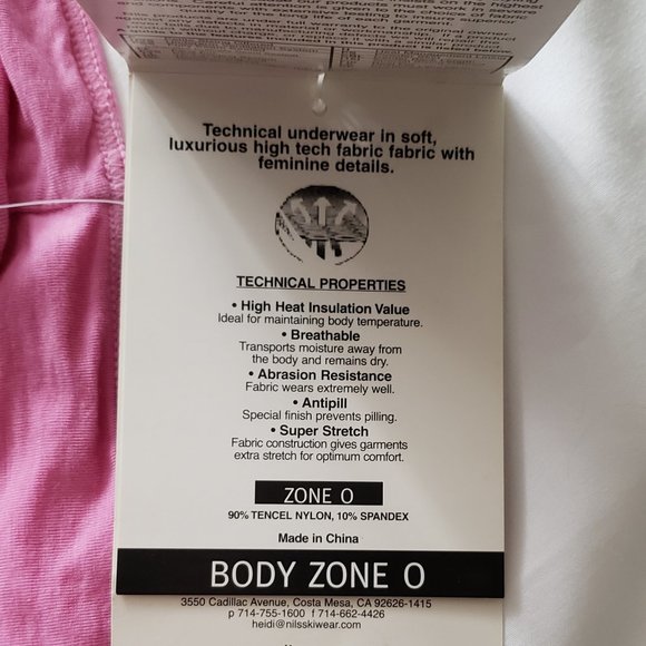 **SOLD**Nils Body Zone Lightweight Capri Bottom Base Layer ~Lounge Wear~PJs S - Picture 6 of 8